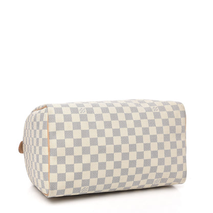 Louis Vuitton Damier Azur Speedy 30 4 of 12