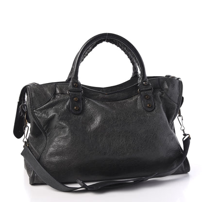 Balenciaga Agneau Classic Hardware City Anthracite 2 of 8