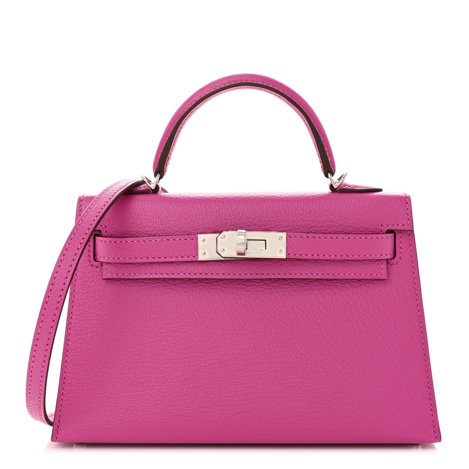 Hermes Chevre Mysore Mini Kelly Sellier 20 Magnolia 1 of 11