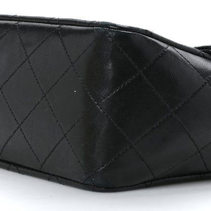 Chanel Lambskin Quilted XL Jumbo Single Flap Black 10 of 10