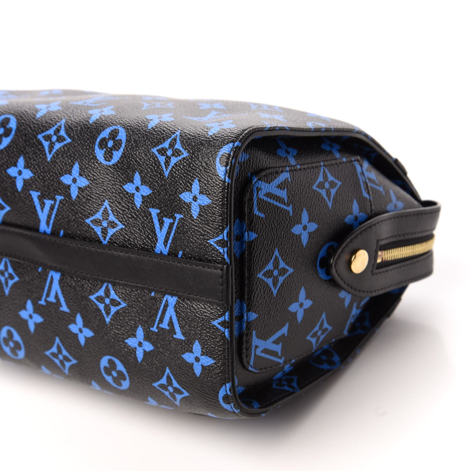 Louis Vuitton Colored Monogram Speedy Amazon PM Blue Black 8 of 8