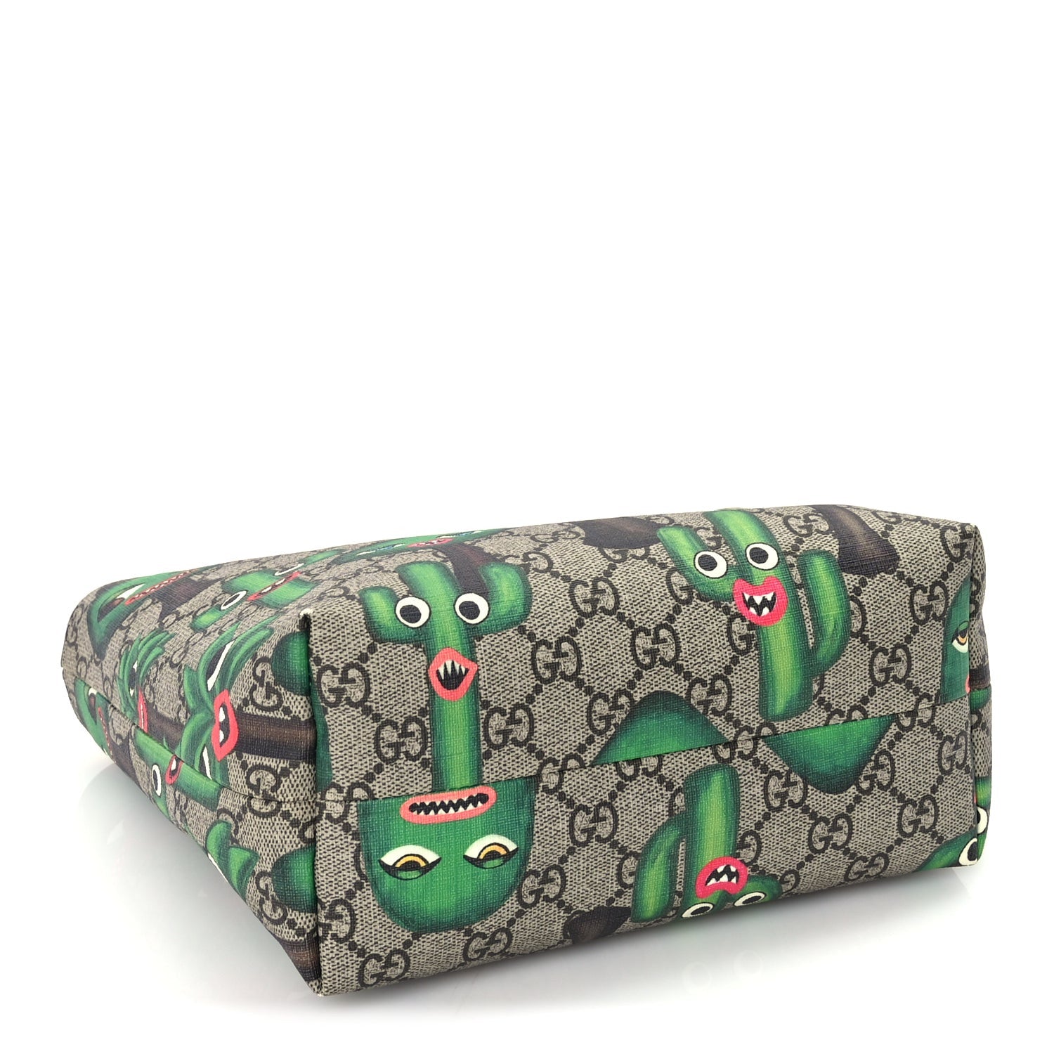 Gucci GG Supreme Monogram Smiling Plants Childrens Tote  Multicolor 3 of 9
