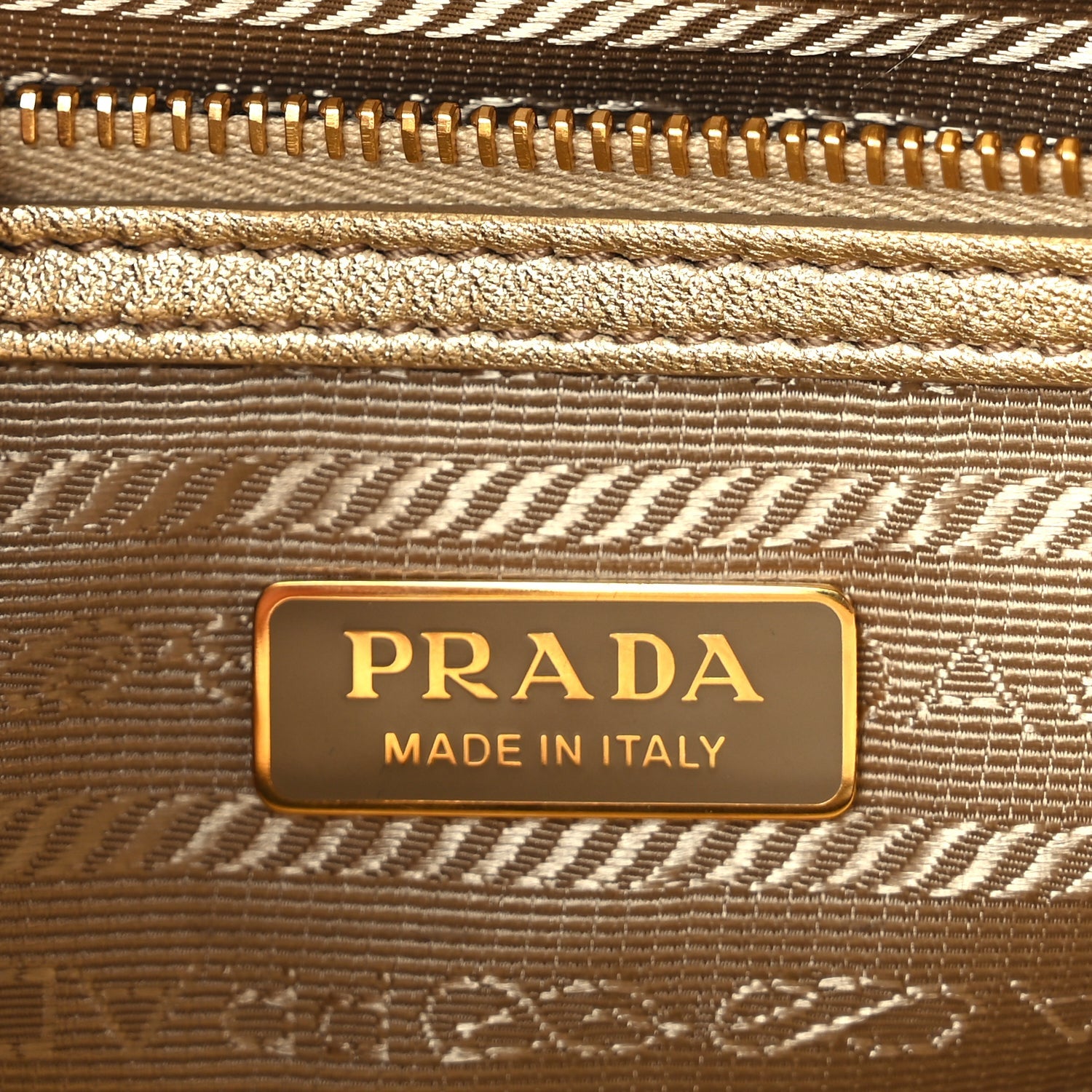 Prada Satin Crystal Mini Galleria Double Zip Tote Platino 5 of 8