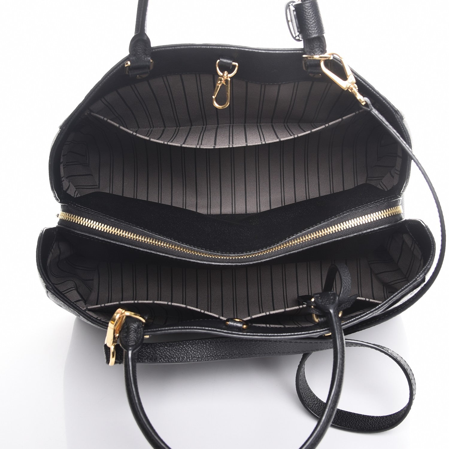 Louis Vuitton Empreinte Montaigne GM Black 6 of 9