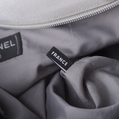 Chanel Canvas Sport Tote Grey White 10 of 10