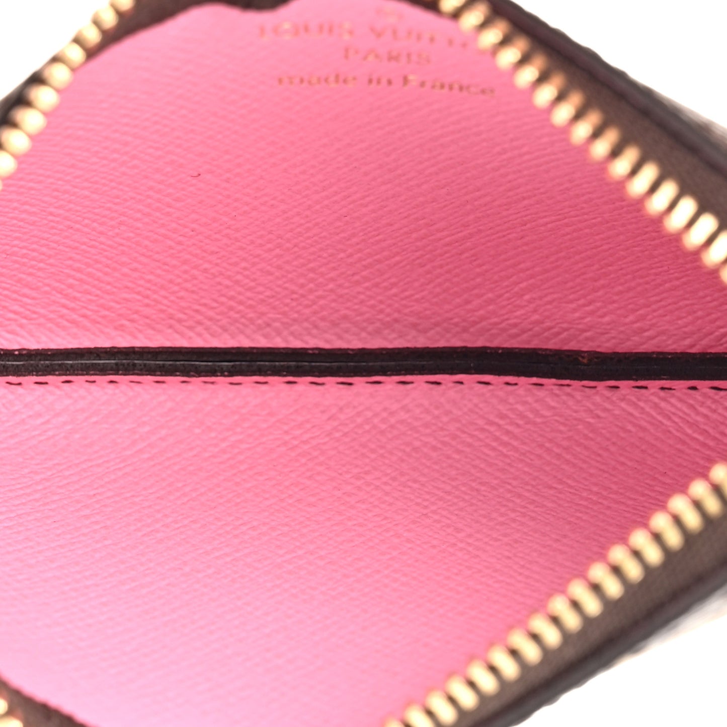 Monogram 2023 Christmas Animation Alpine Key Pouch Pink