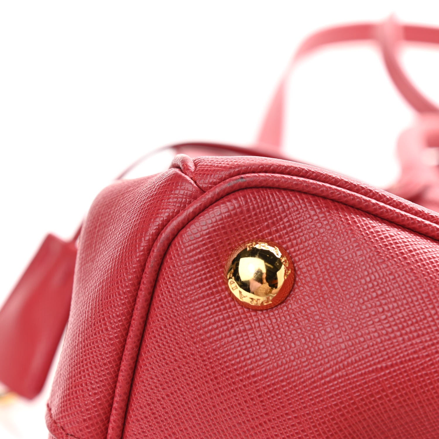 Prada Saffiano Medium Galleria Double Zip Tote Fuoco 13 of 14