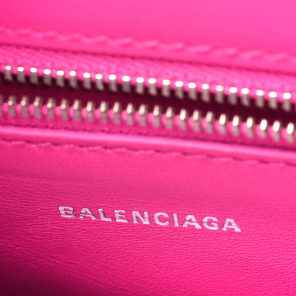Balenciaga Box Calfskin Medium XX Flap Bag Lipstick Pink 6 of 7
