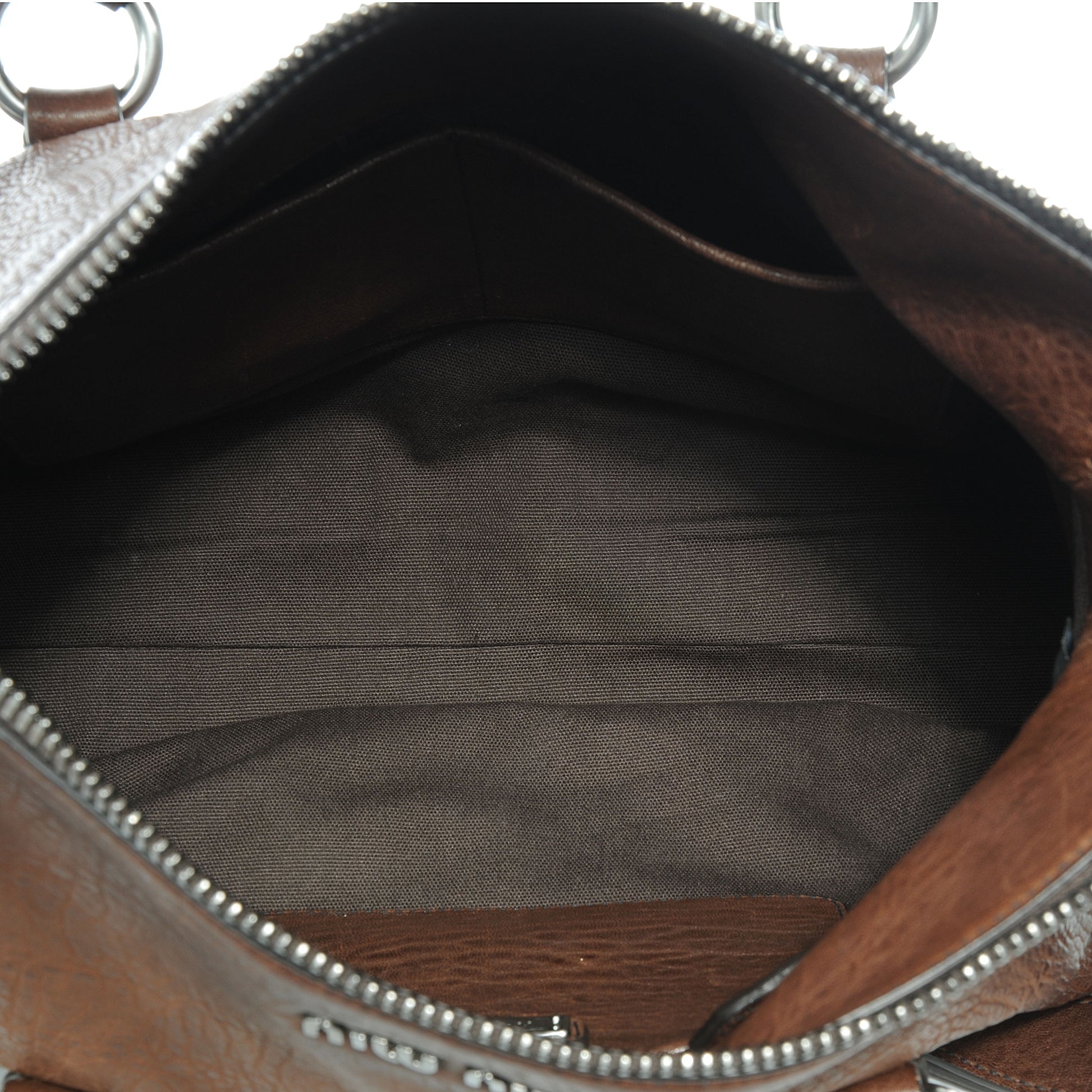 Miu Miu Nappa Monk Satchel Bruciato 5 of 8