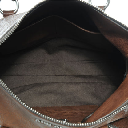 Miu Miu Nappa Monk Satchel Bruciato 5 of 8