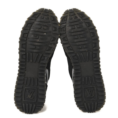 Louis Vuitton Suede Monogram Run Away Sneakers Black 6 of 7