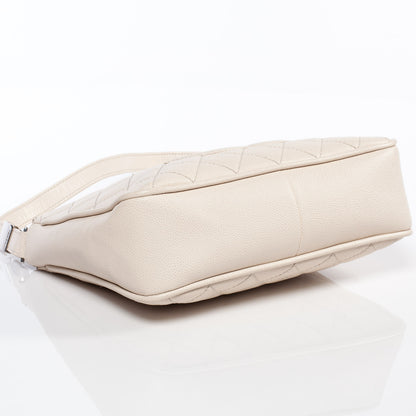 Chanel Caviar CC Hobo Ivory 5 of 9