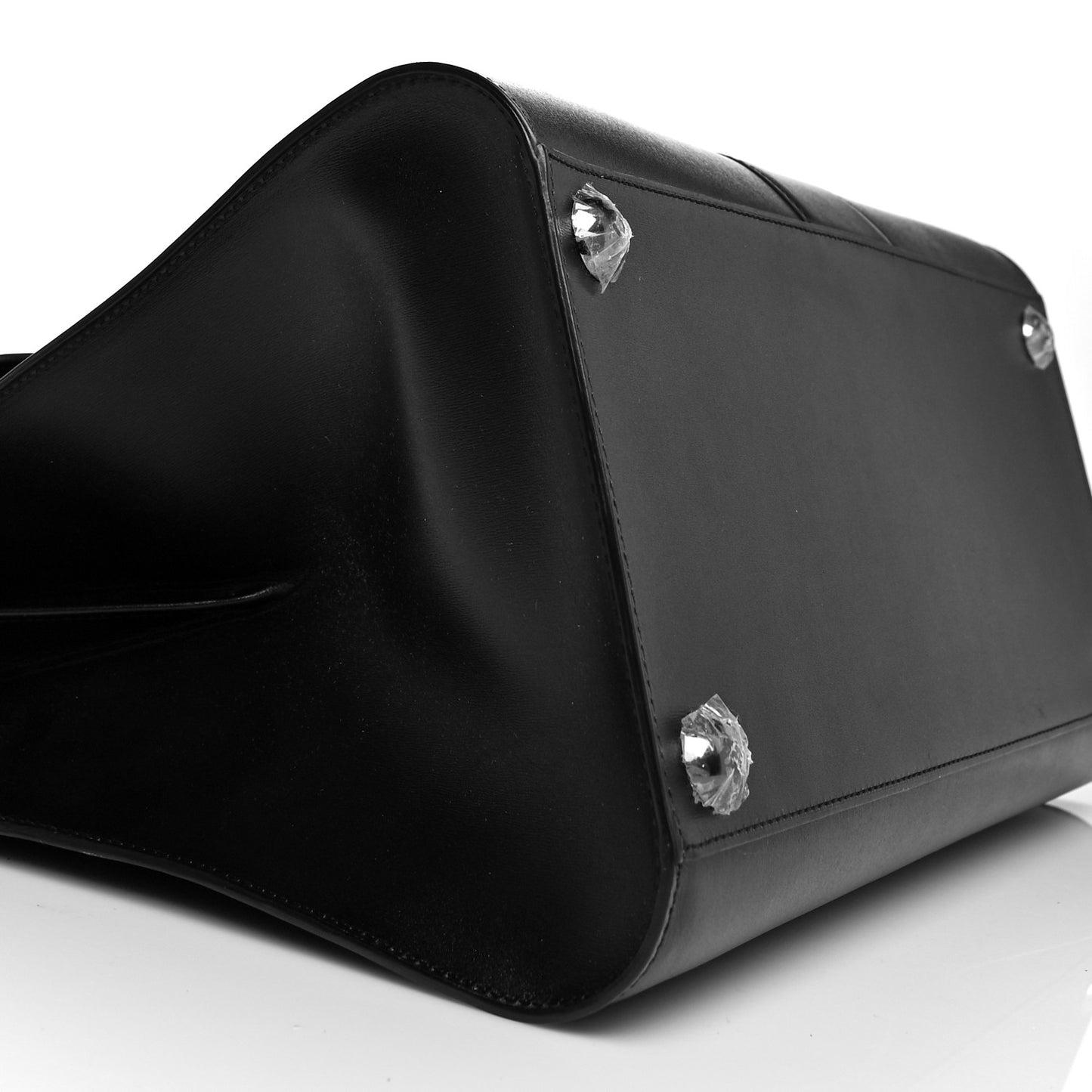 Box Calfskin GM Brillant Satchel Black