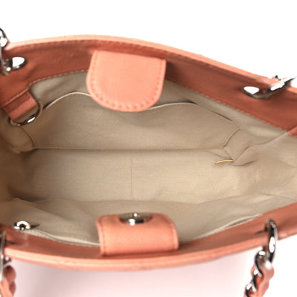 Chanel Caviar Quilted Petit Shopping Tote PST Pink 5 of 7