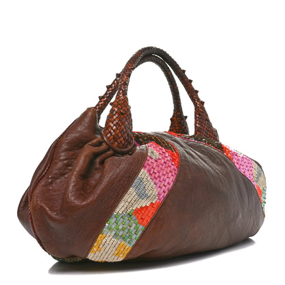 Fendi Nappa Sequin Spy Tobacco Multicolor 3 of 11