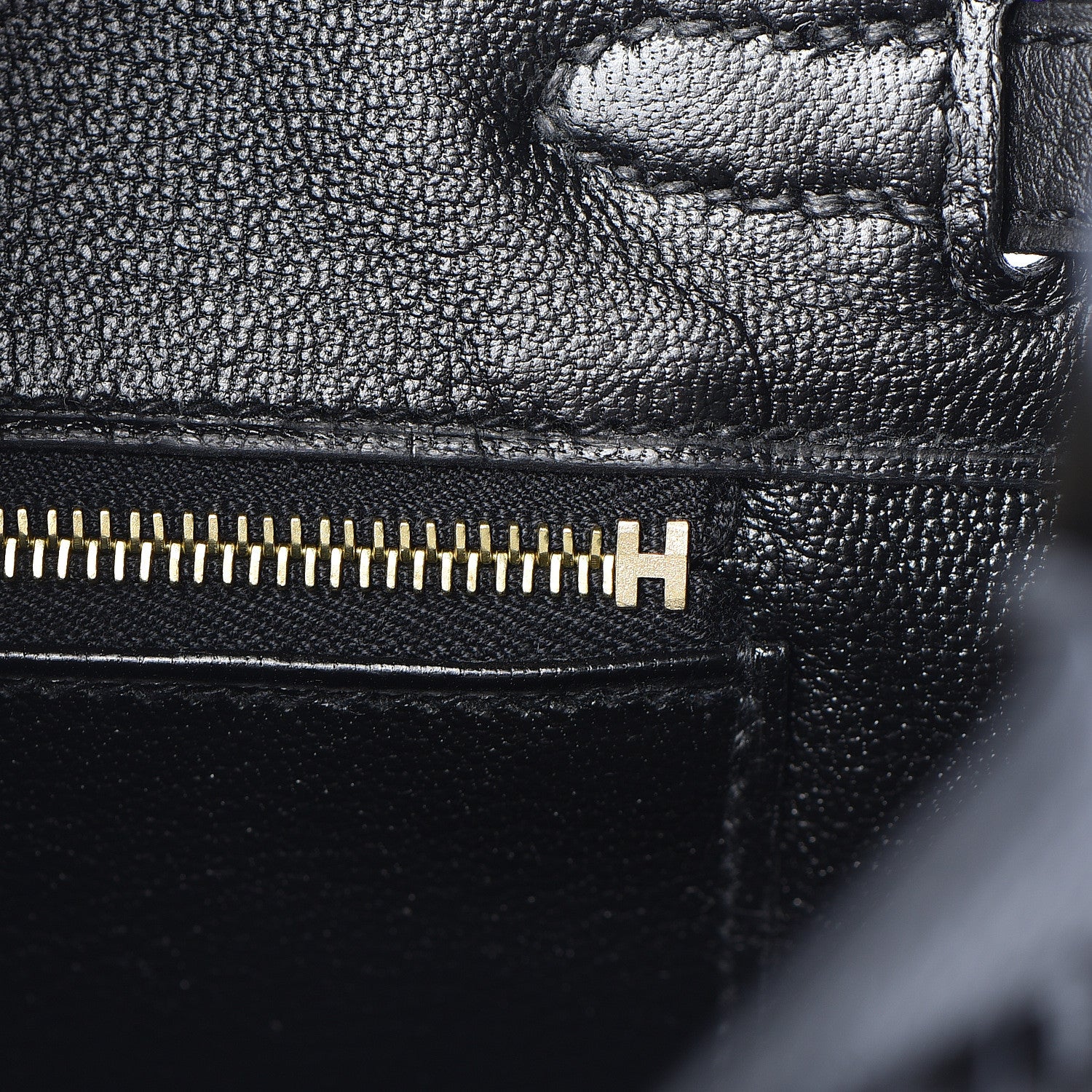 Hermes Togo Birkin 25 Black 10 of 34