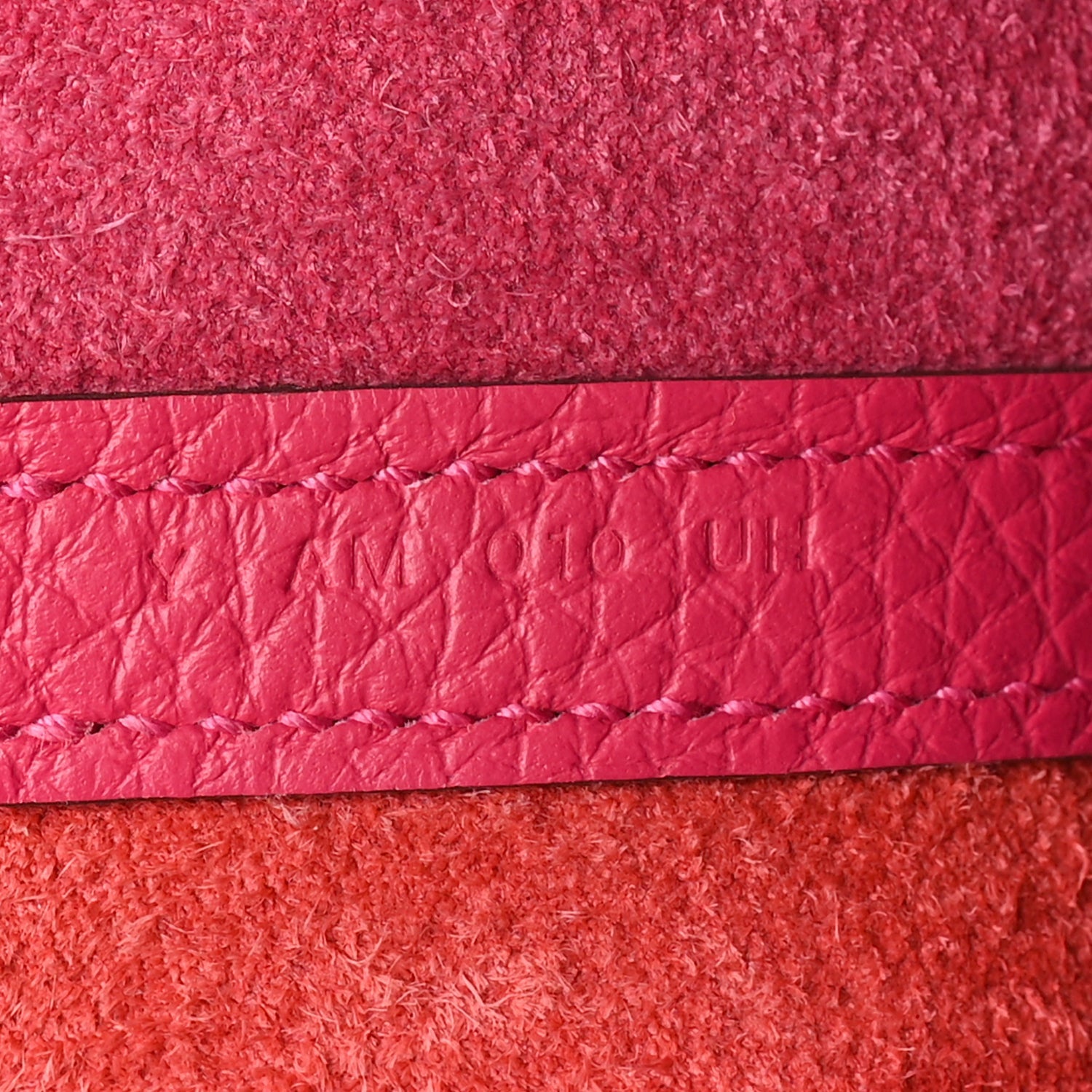 Hermes Taurillon Clemence Tri-Color Picotin Lock 18 PM Rose Extreme Rose Mexico Rouge De Coeur 6 of 9