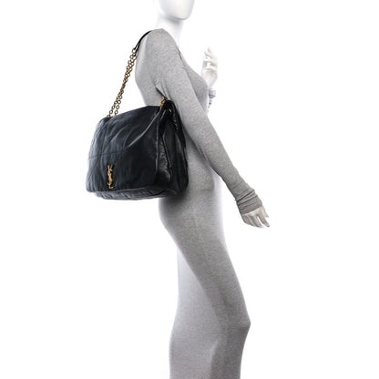 Saint Laurent Lambskin Matelasse Monogram Large Jamie 4.3 Black 2 of 10