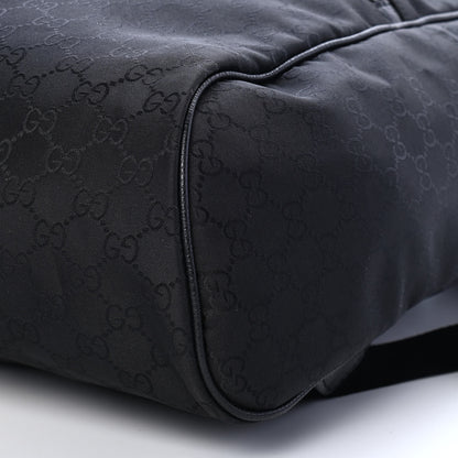 Gucci Nylon Monogram Slim Backpack Black 9 of 10