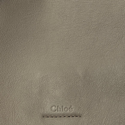 Chloe Calfskin Medium Faye Day Shoulder Bag Motty Grey 6 of 8
