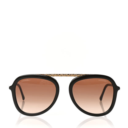 Chanel Aviator Sunglasses 5381-A Brown 2 of 7
