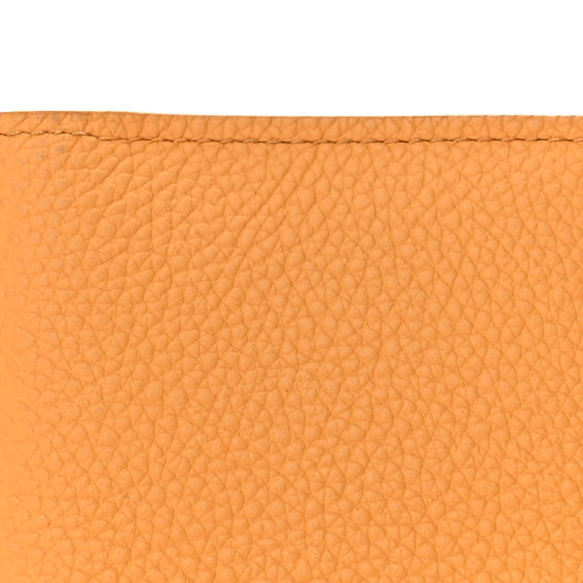 Grained Calfskin Aerogram Pocket Organizer Safran