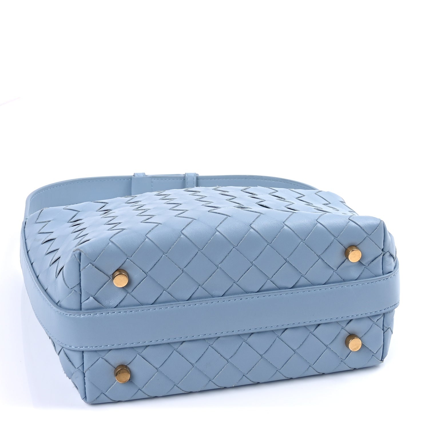 Bottega Veneta Calfskin Nappa Intrecciato Mini Wallace Ice 3 of 8