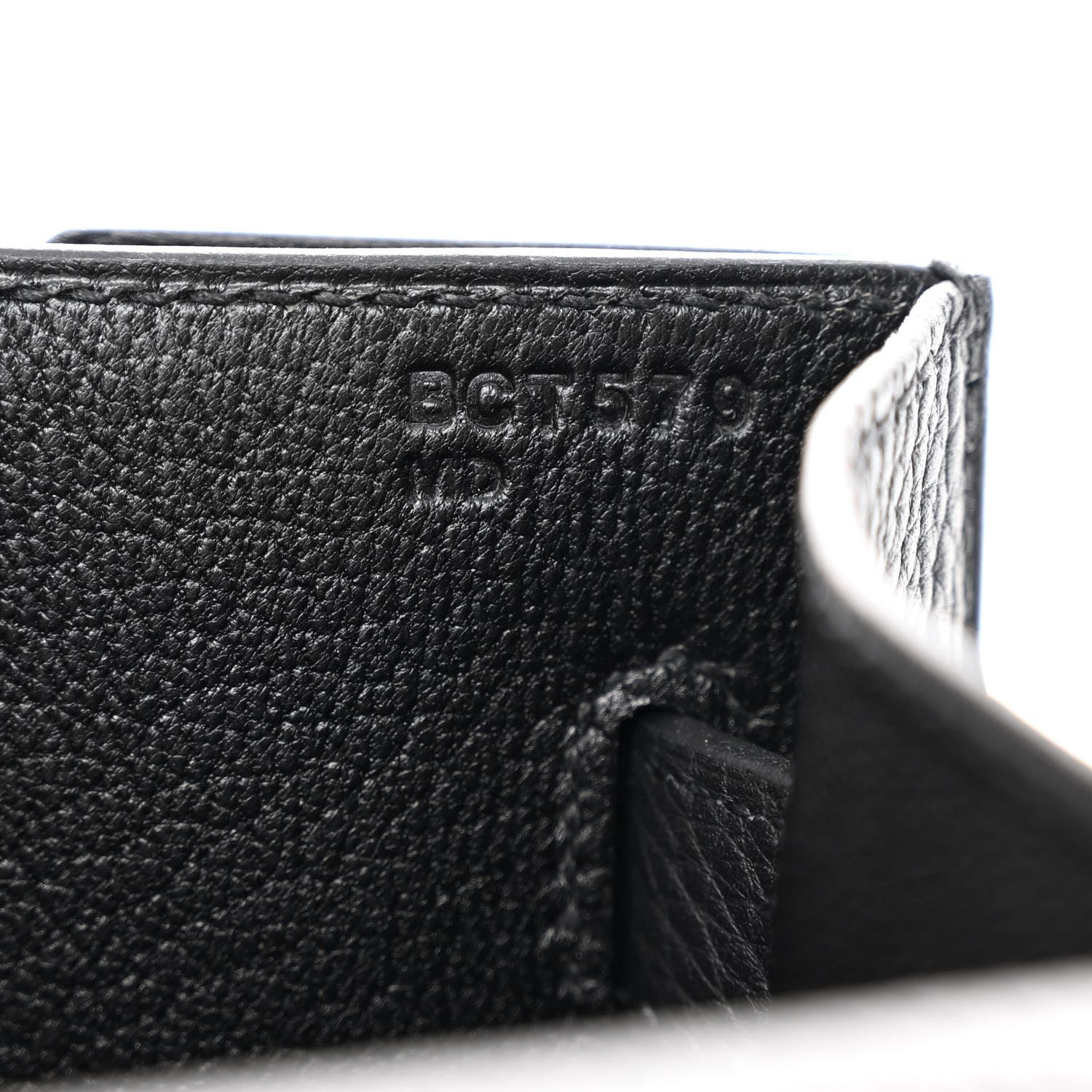 Hermes Togo Kelly Depeches 25 Pouch Black 7 of 11