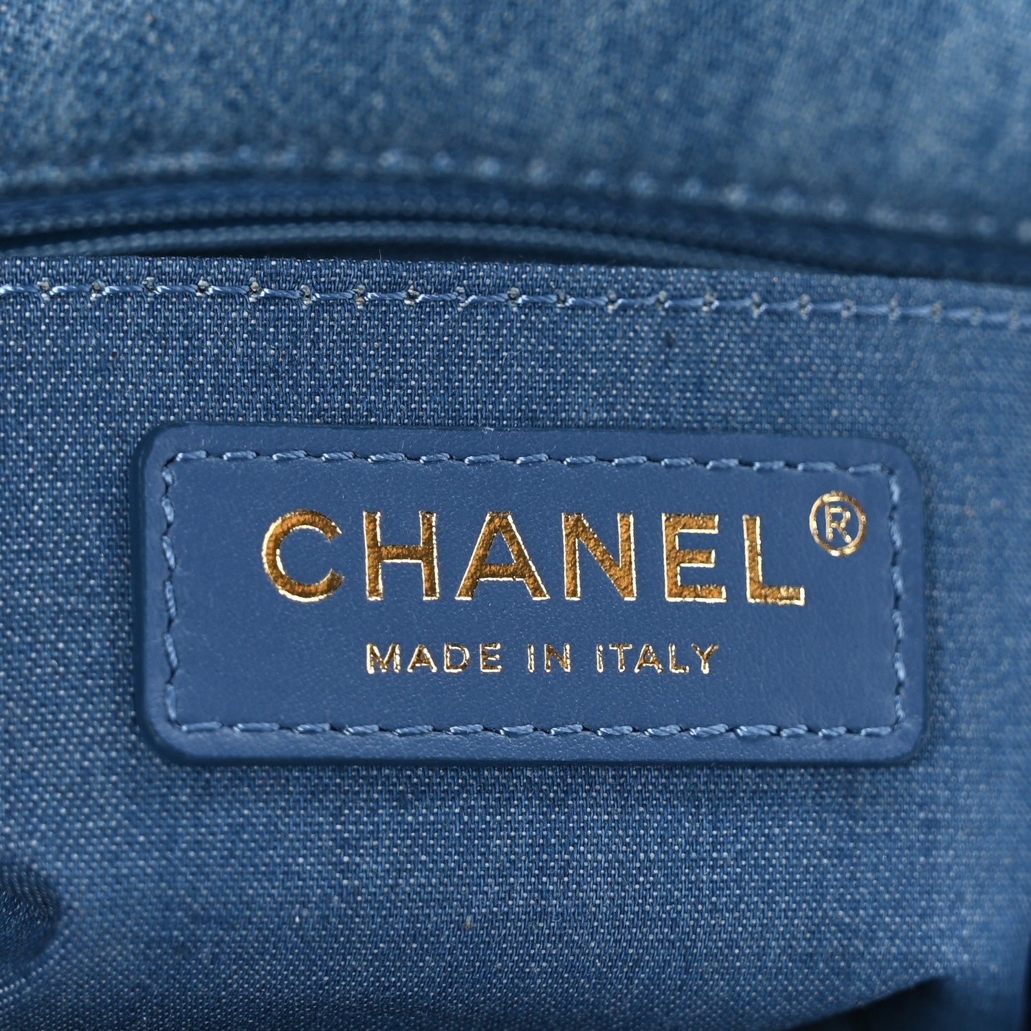 Chanel Denim Quilted Mini Pearl Crush Flap Blue 6 of 9