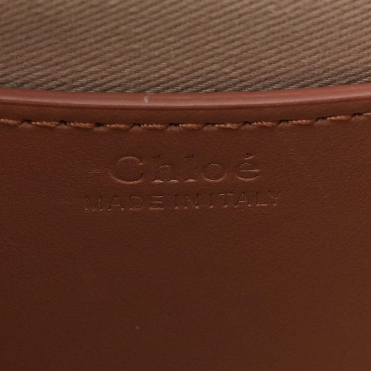 Calfskin Small Tess Bag Muted Brown