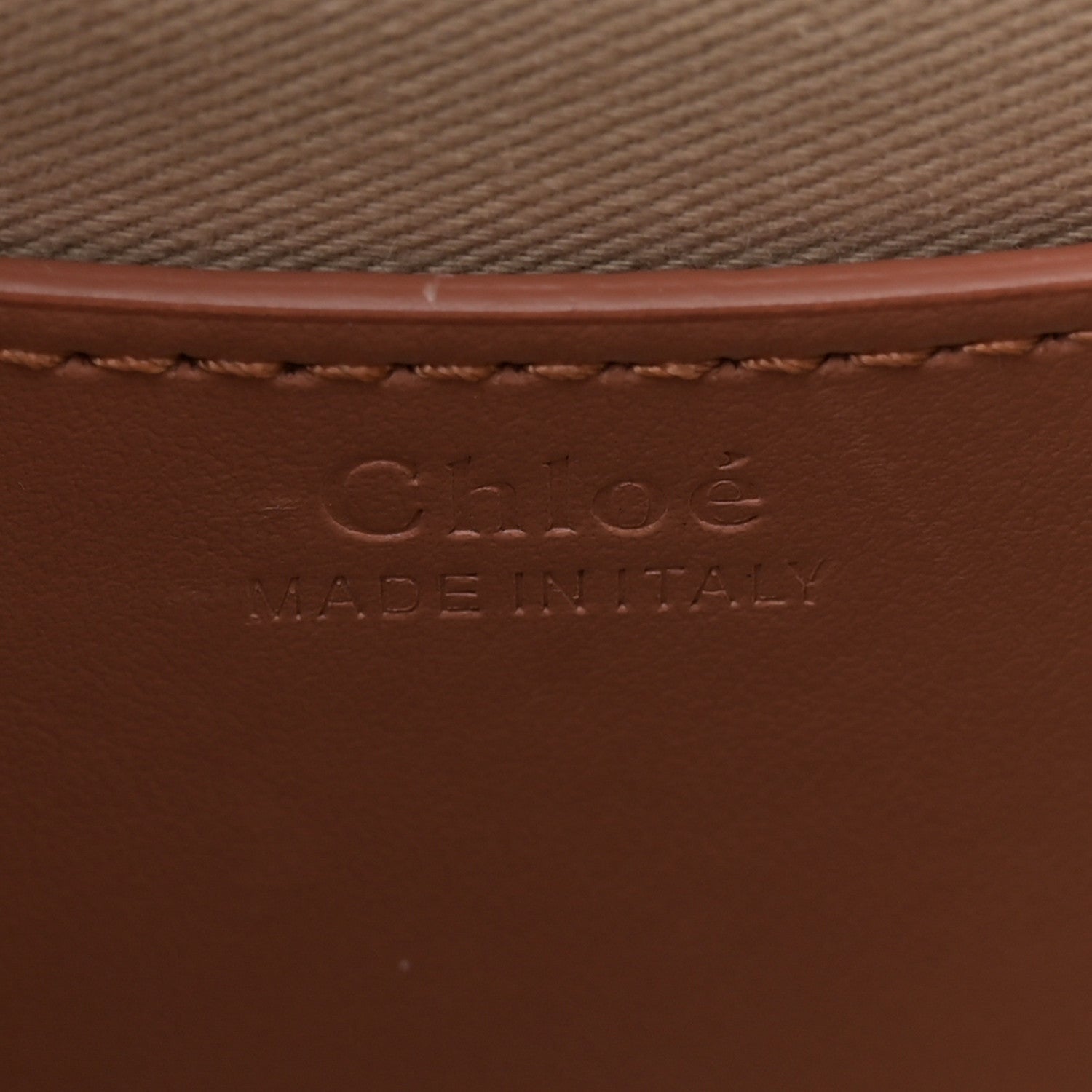 Chloe Calfskin Small Tess Bag Muted Brown 6 of 7