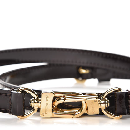 Louis Vuitton Patent 16mm Adjustable Shoulder Strap Amarante 2 of 4