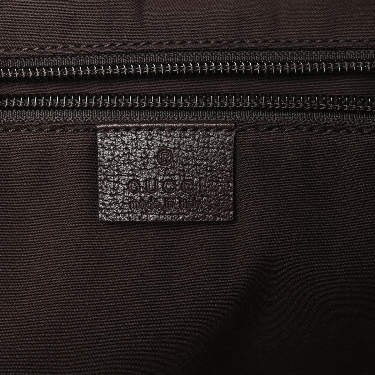 Gucci Monogram Dollar Calfskin Large Boston Duffle Bag  Beige Ebony Testa di Moro Marrone Scuro 5 of 8