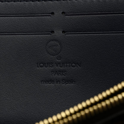 Louis Vuitton Vernis Miroir Clemence Wallet Blue 9 of 10