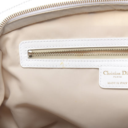 Christian Dior Monogram Large My Dior Frame Pocket Satchel White 7 of 16