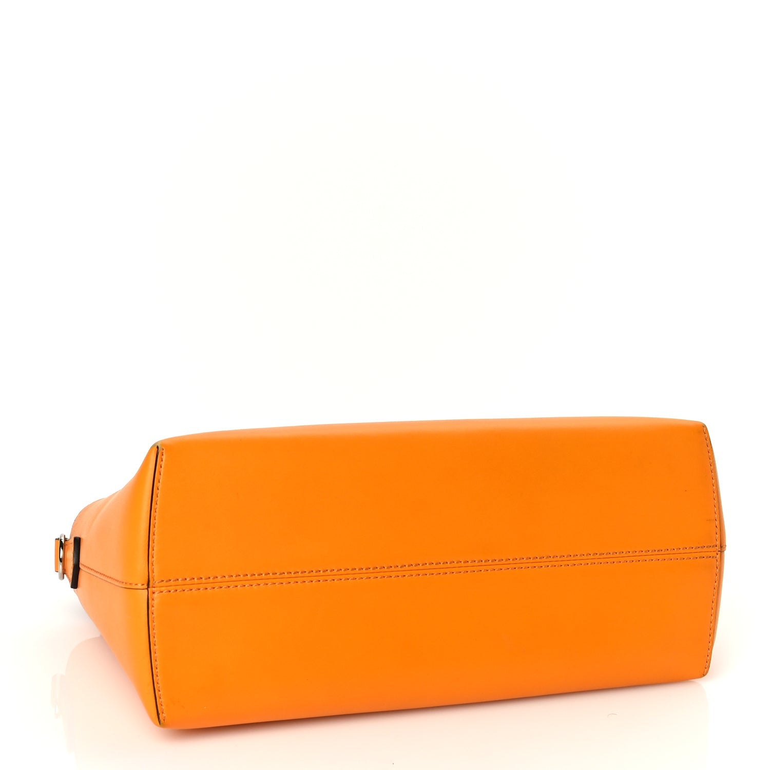 Fendi Vitello King Logo Embossed Medium By The Way Boston Bag Clementine 3 of 10