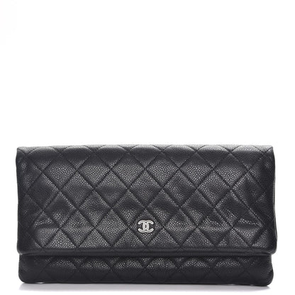 Chanel Caviar Quilted CC Beauty Clutch Black 1 of 9