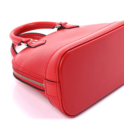 Louis Vuitton Epi Nano Alma  Coquelicot 7 of 8