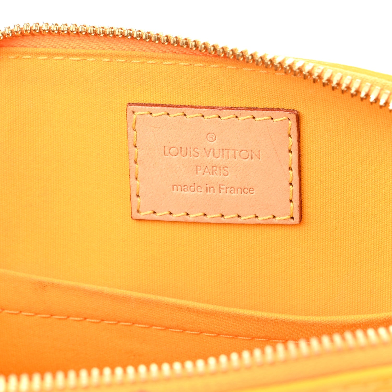 Louis Vuitton Vernis Alma BB Jaune Passion 6 of 13