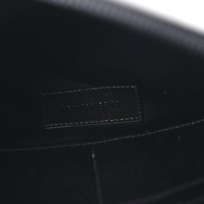 Saint Laurent Grain De Poudre Zipped Tablet Holder Black 7 of 7