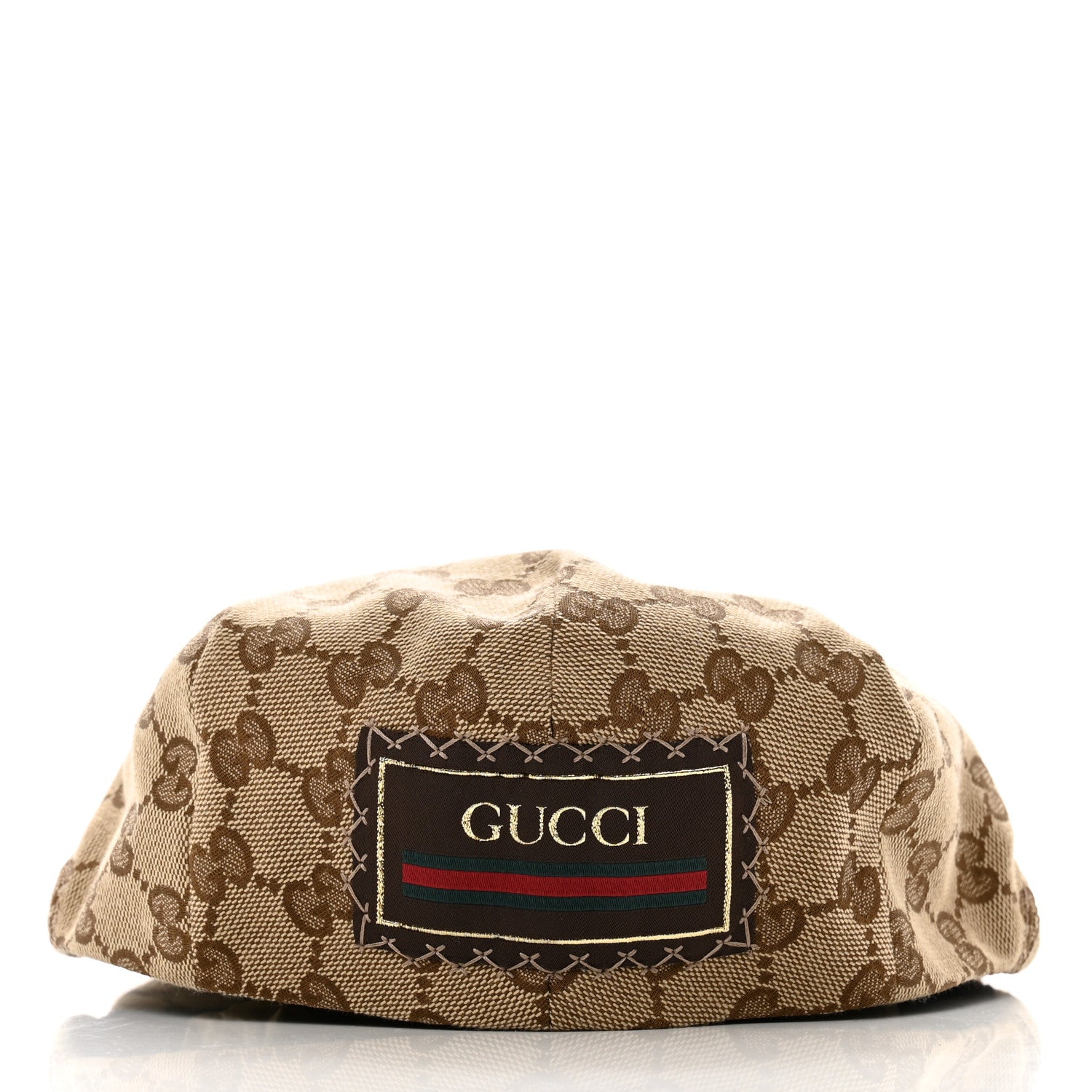 Gucci Monogram Flat Cap S Beige 4 of 10