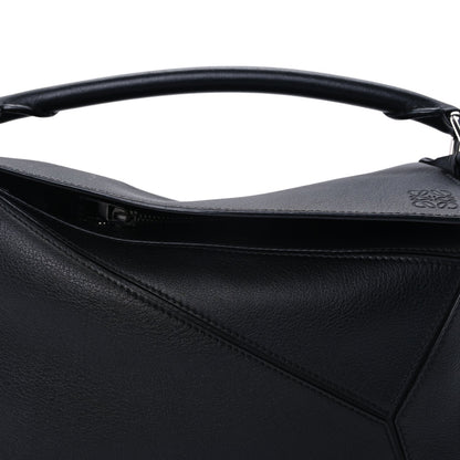 Loewe Calfskin Small Puzzle Bag Black 6 of 8