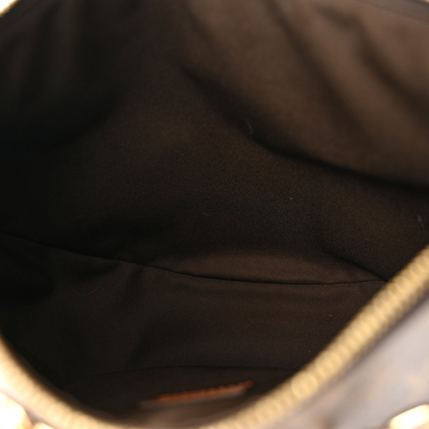 Reverse Monogram Loop Hobo