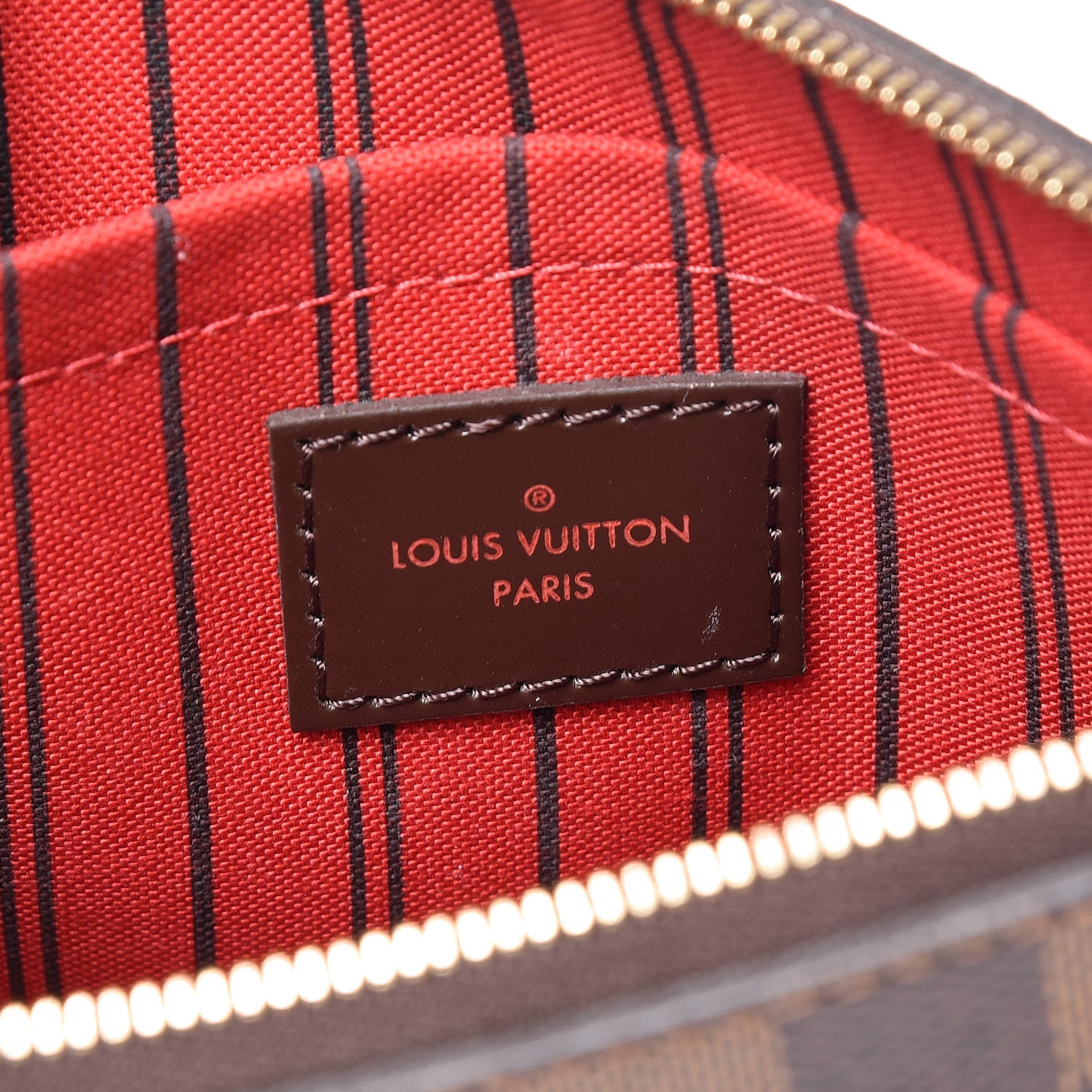 Louis Vuitton Damier Ebene Neverfull MM GM Pochette 6 of 8