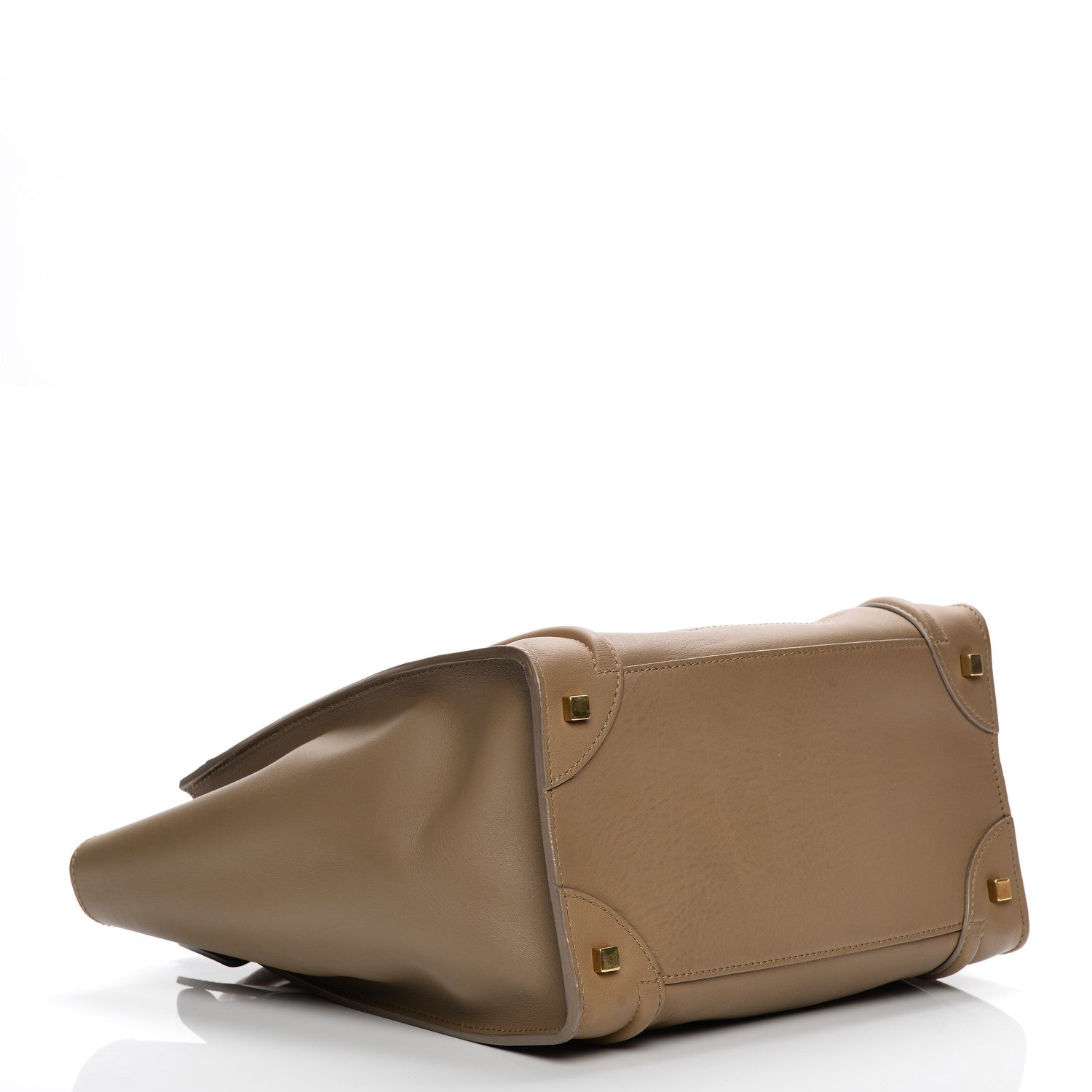 Celine Smooth Calfskin Mini Luggage Camel 4 of 12