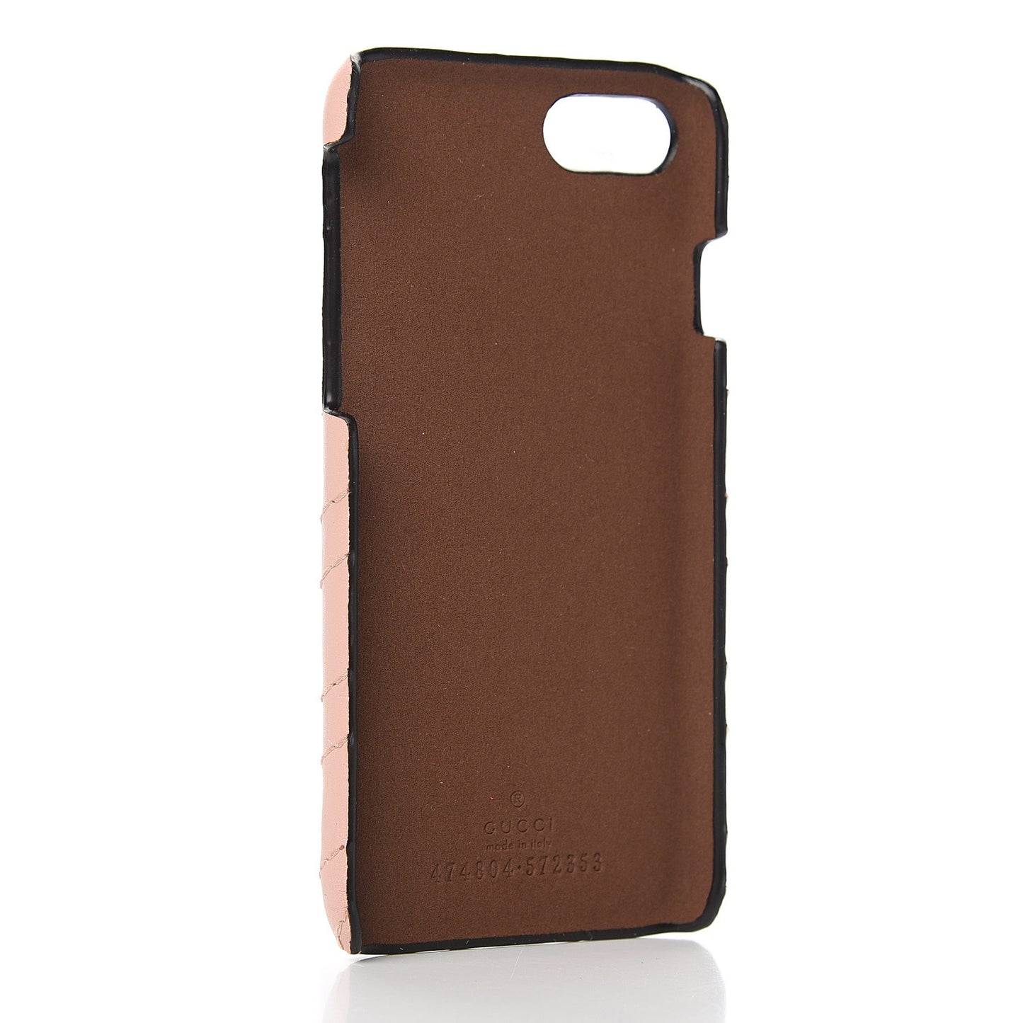 Calfskin Matelasse Marmont iPhone 7 Case Pink