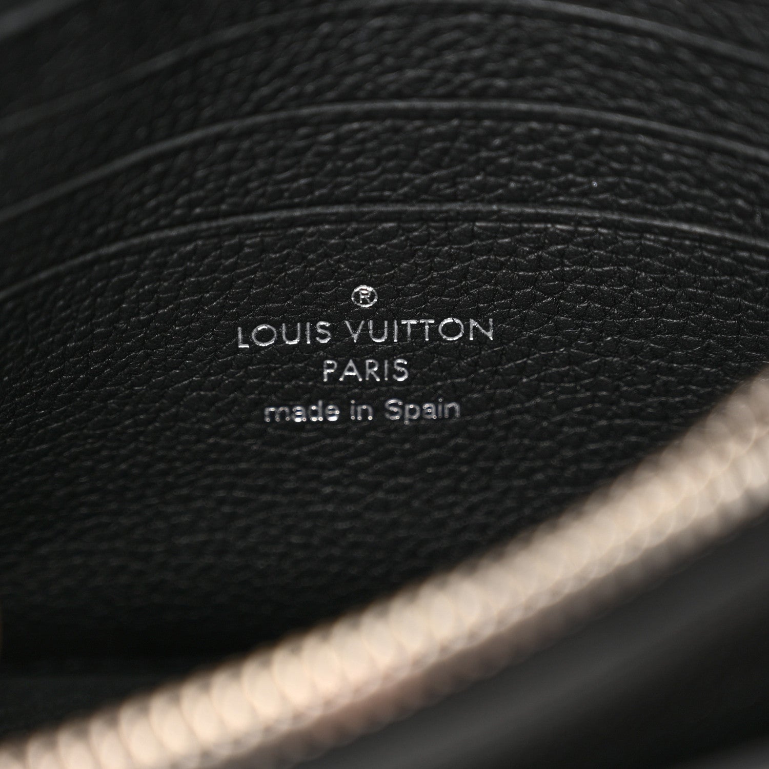 Louis Vuitton Soft Calfskin Mini My Lockme Chain Pochette Black 6 of 10