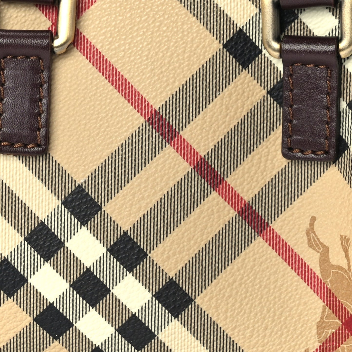 Haymarket Check Mini Shoulder Bag  Chocolate