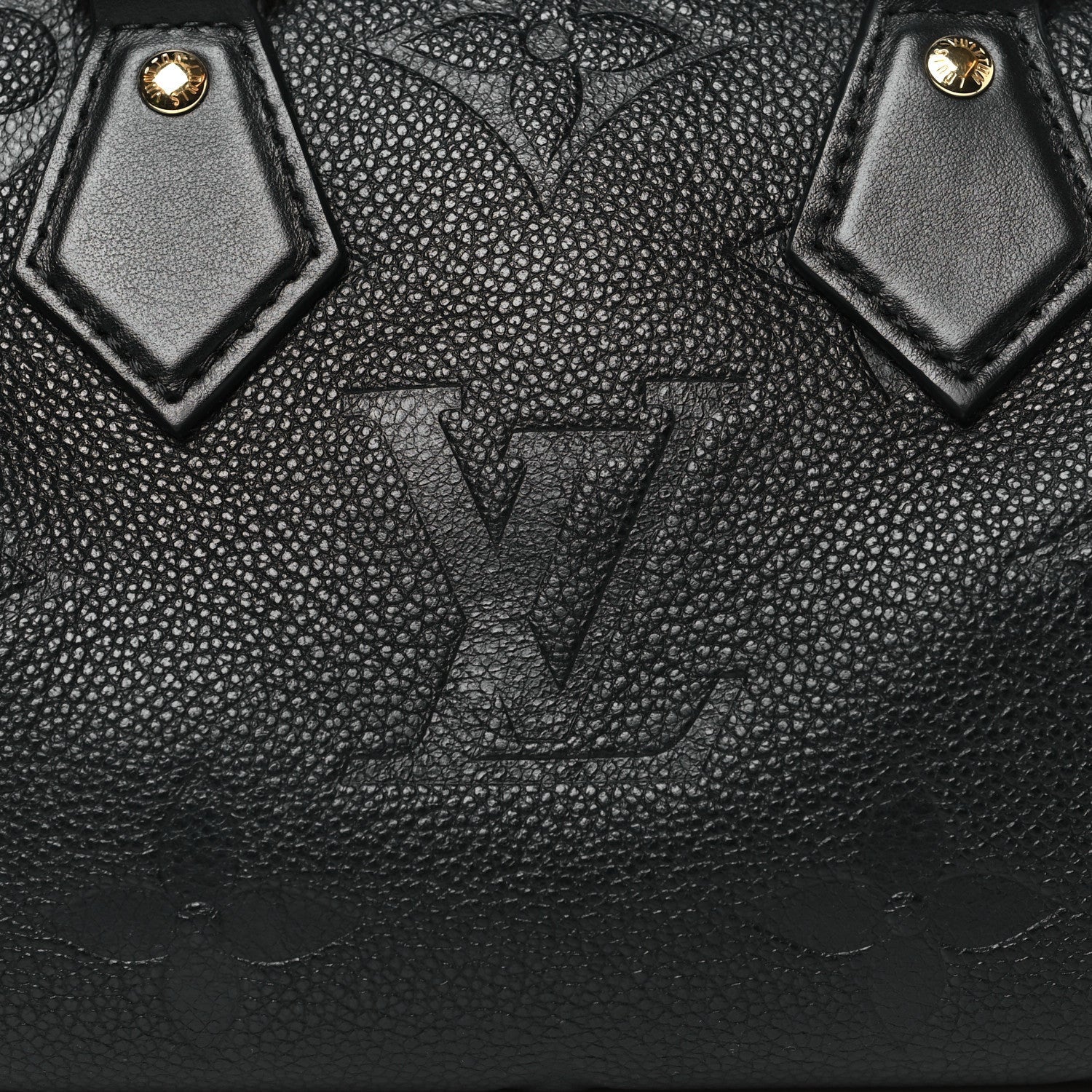 Louis Vuitton Empreinte Monogram Giant Speedy Bandouliere 20 Black 7 of 7