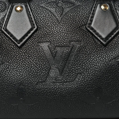 Louis Vuitton Empreinte Monogram Giant Speedy Bandouliere 20 Black 7 of 7